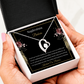 Babciu Naszyjnik Prezent Polish Grandma Message Card Necklace