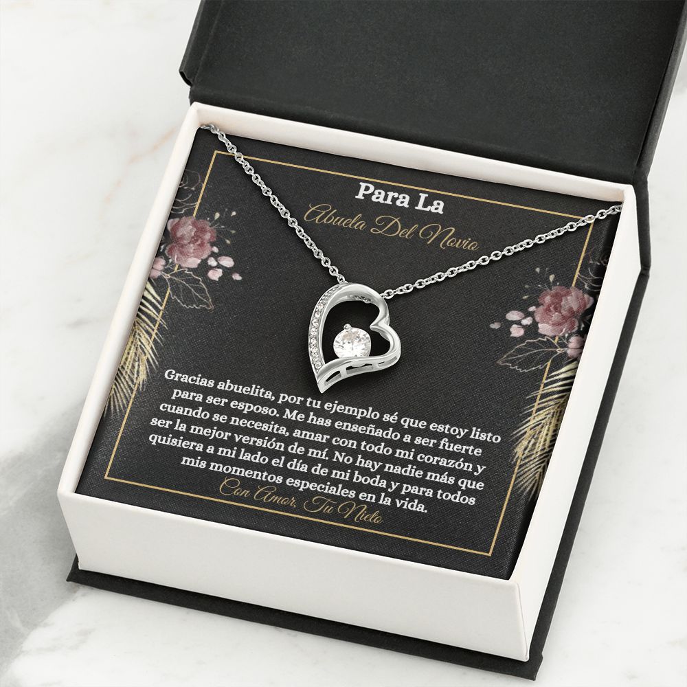Abuela Del Novio Collar Regalo