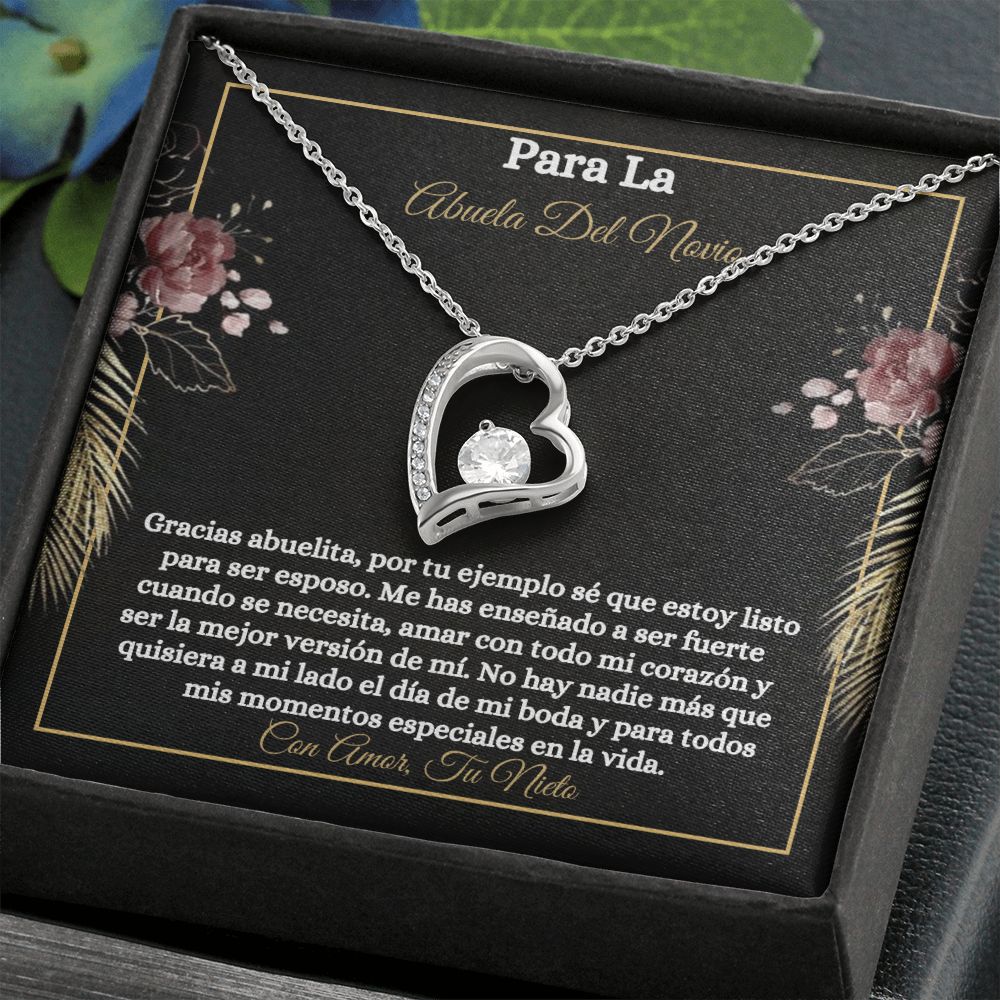 Abuela Del Novio Collar Regalo