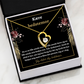 Bedstemor Halskæde Gave Danish Grandmother Necklace Card