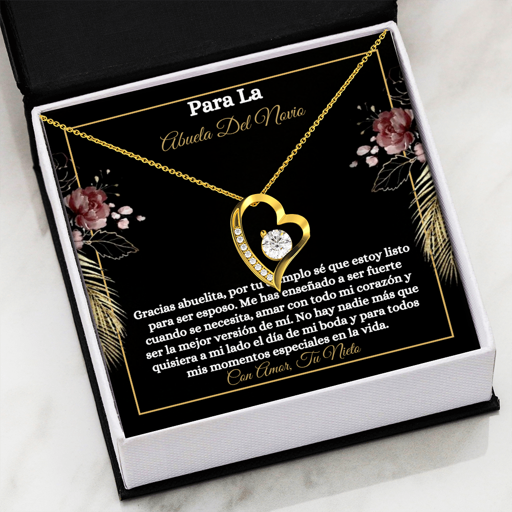 Abuela Del Novio Collar Regalo