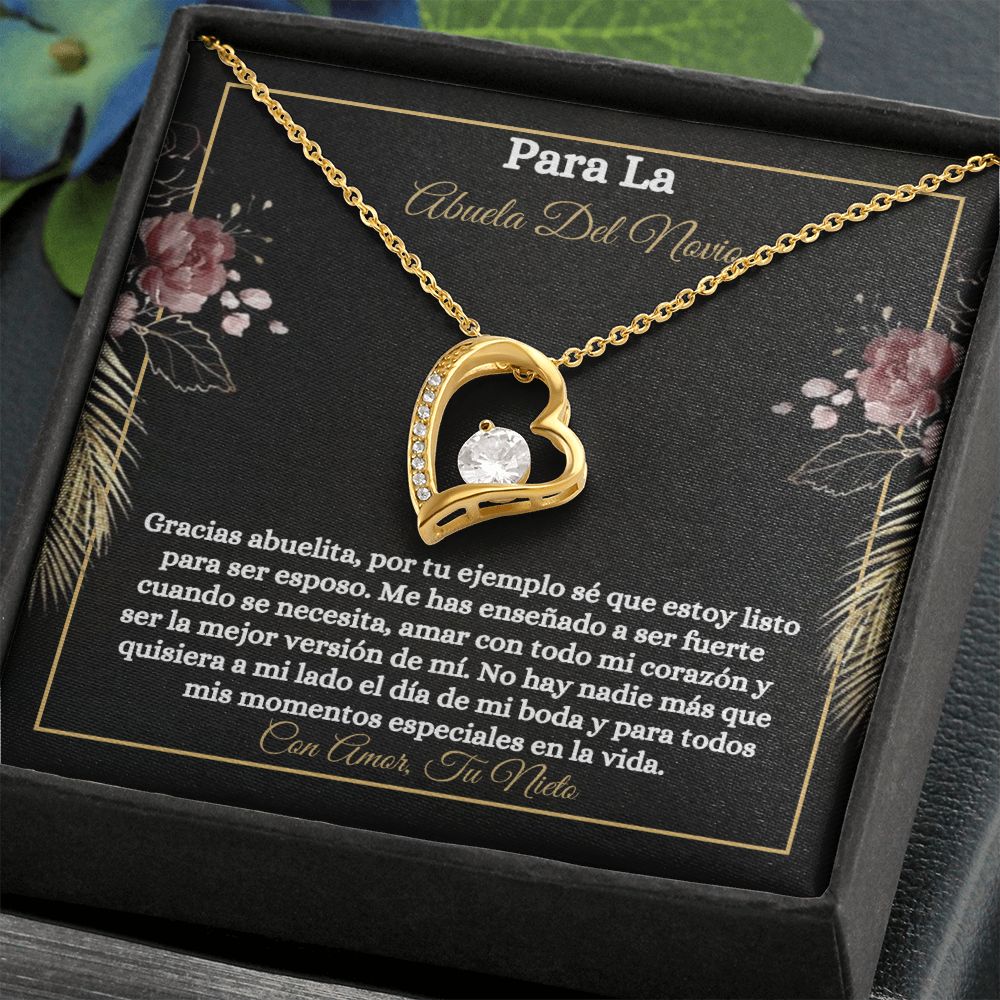 Abuela Del Novio Collar Regalo