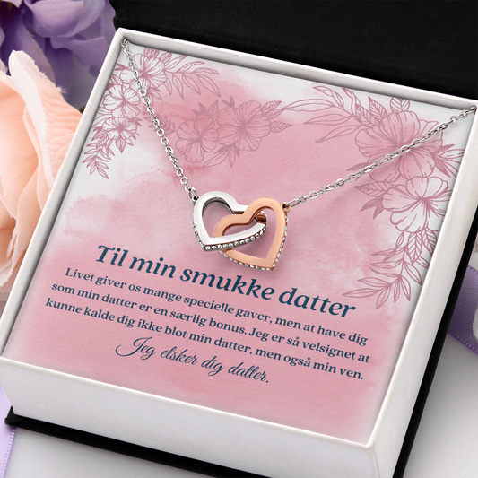 Smukke Datter Halskæde Danish Daughter Necklace Card