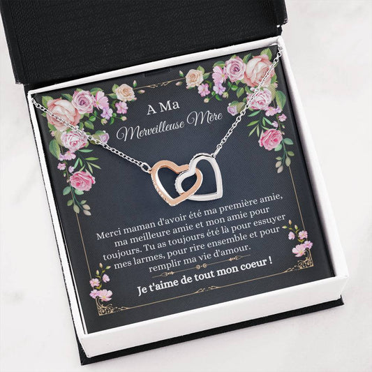 French mom necklace gift