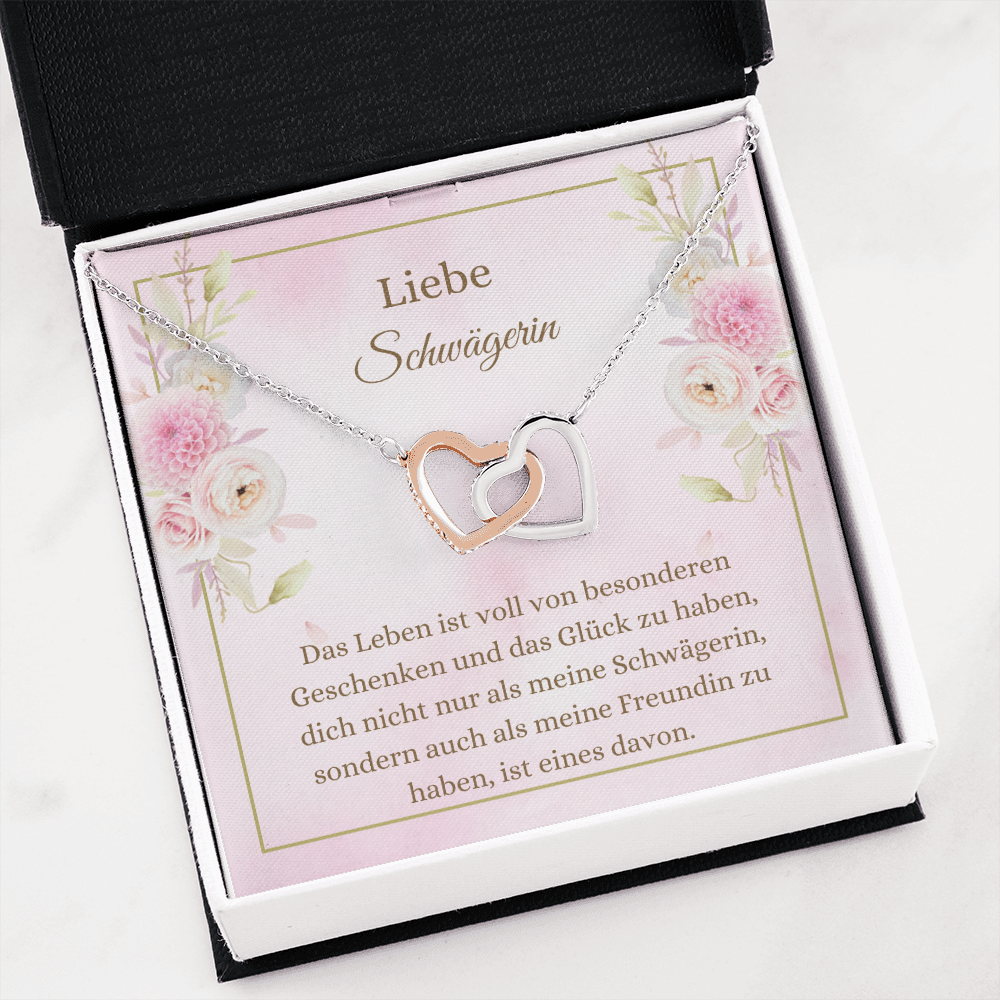 Schwägerin Halskette Geschenk