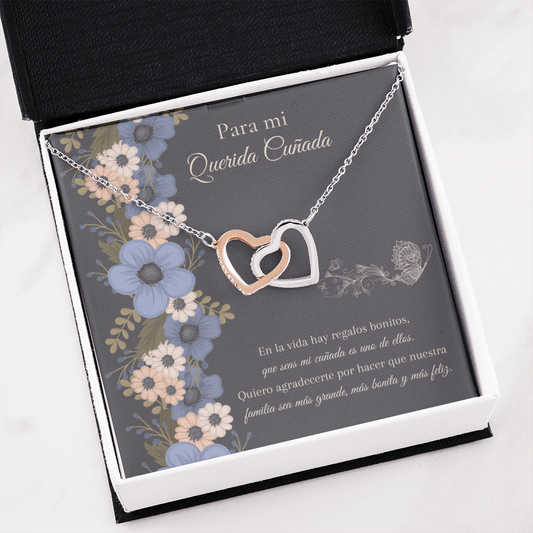 Querida Cuñada Collar Regalo Spanish Sister-In-Law Collar