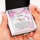Futura Nonna Collana Regalo Italian Future Grandmother Necklace Card