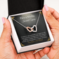 Esposa Colar Presente Portuguese Wife Necklace Card