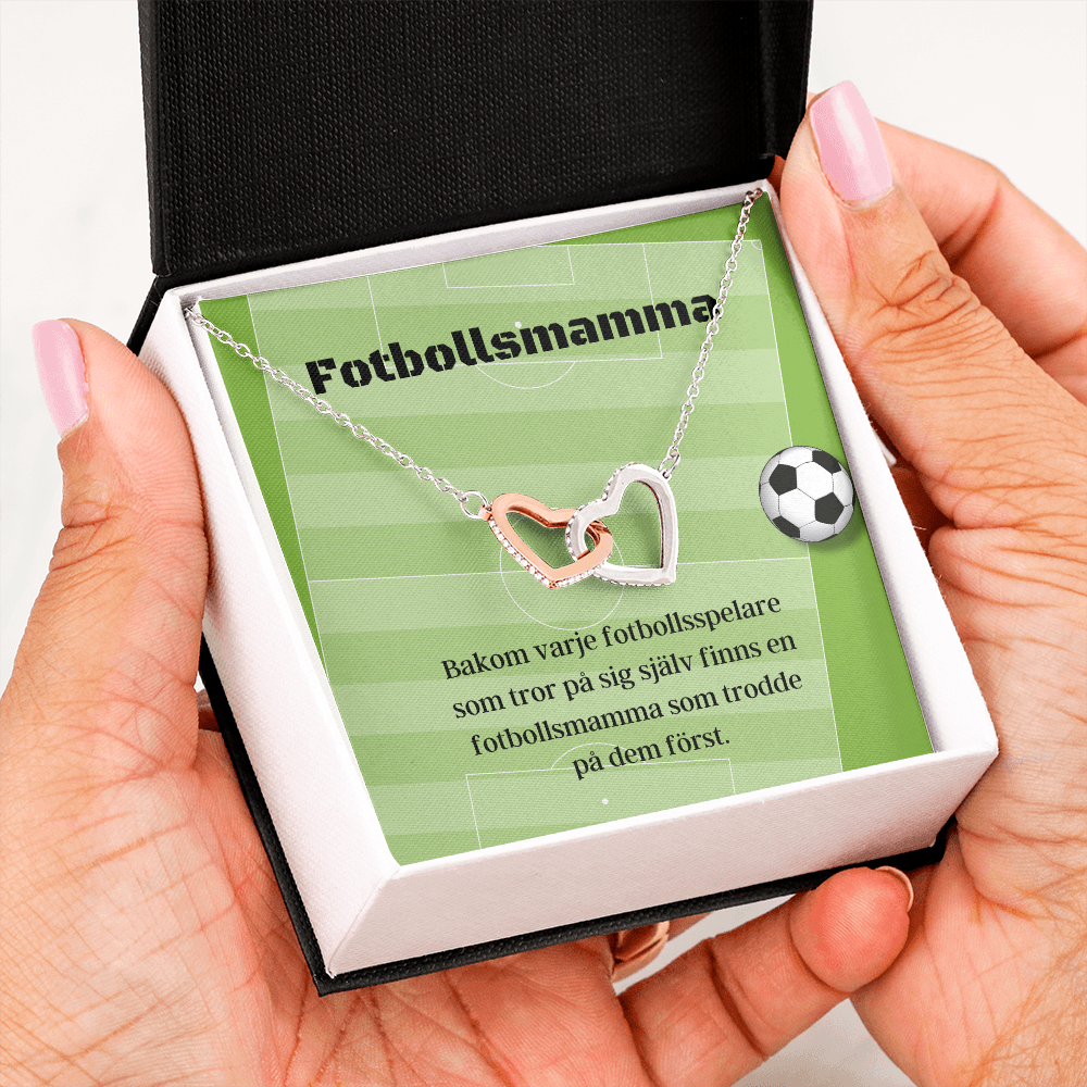 Fotbollsmamma Halsband Swedish Soccer Mom Necklace