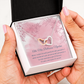 Bellissima Nipotina Collana Italian Granddaughter Necklace Card