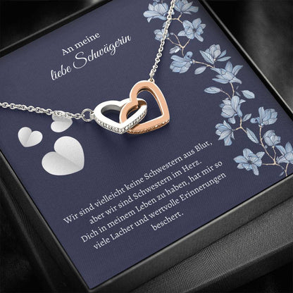Schwägerin necklace, German sister in law gift