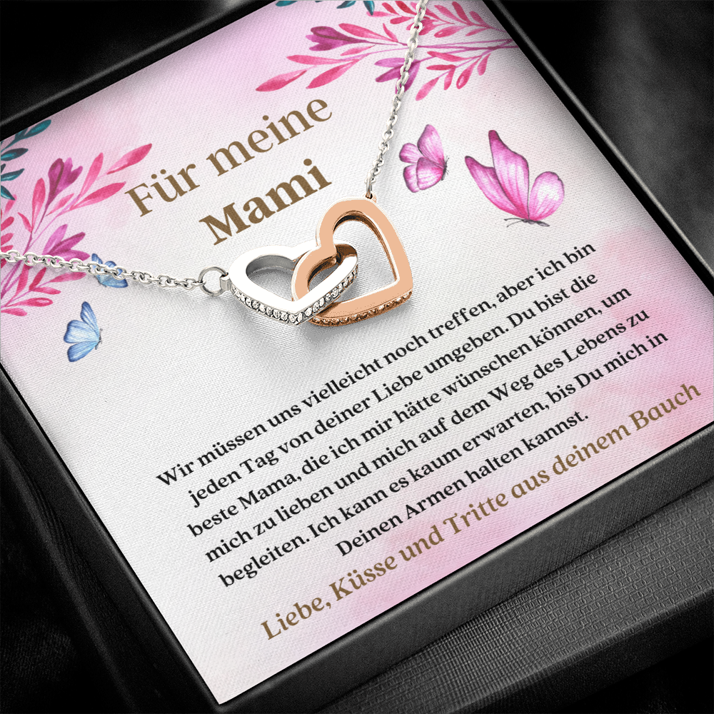 Mami Halskette Geschenk German New Mom Pregnancy Necklace