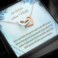Schöne Nichte Geschenk German Niece Jewelry Card Necklace Gift