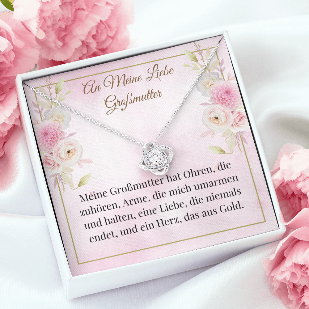 German Grandma Pendant Necklace Present