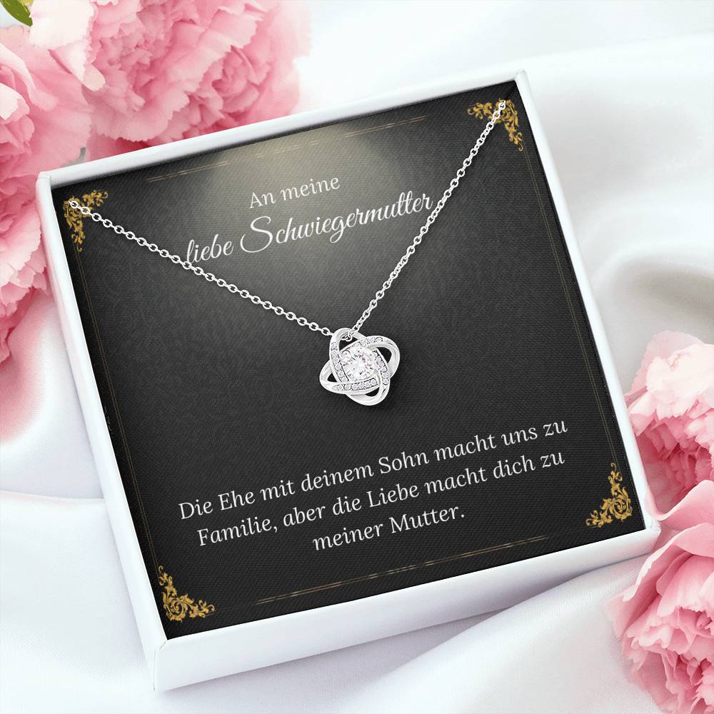 Schwiegermutter geschenk, German woman gift, bling pendant