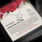 Zukünftige Ehefrau Halskette German Future Wife Message Card Necklace