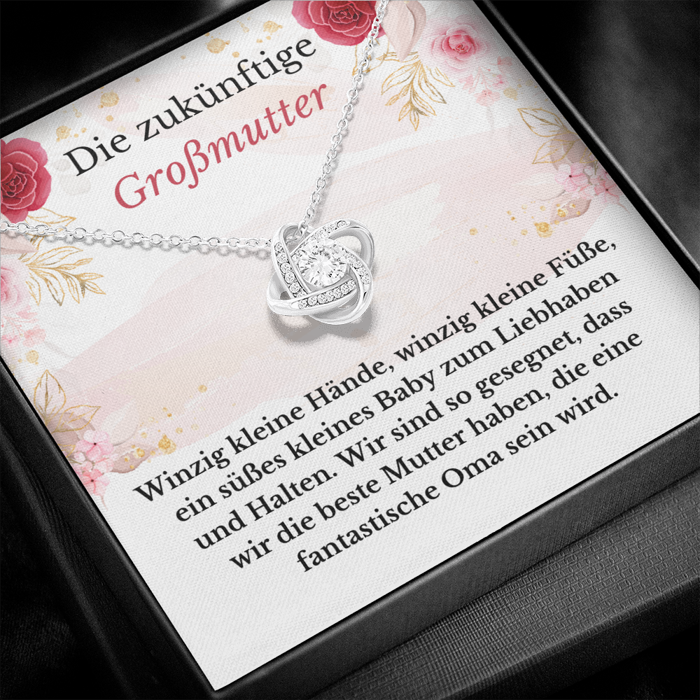Die Zukünftige Großmutter Halskette German Future Grandma Necklace Card