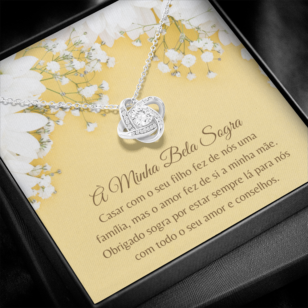 Bela Sogra Colar Portueges Mother-In-Law Necklace Card