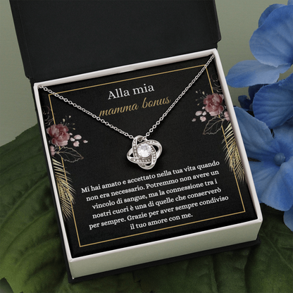 Mamma Bonus Collana Regalo Italian Bonus Mom Necklace Card