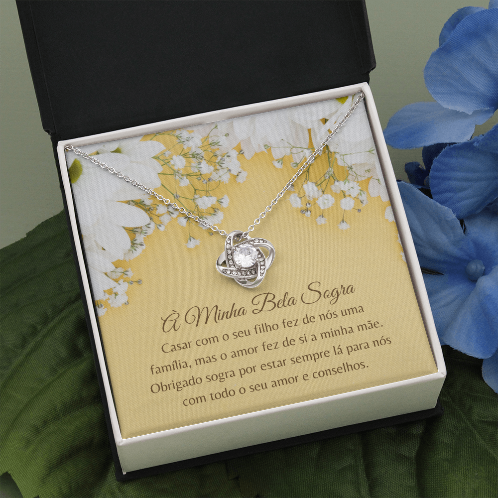 Bela Sogra Colar Portueges Mother-In-Law Necklace Card