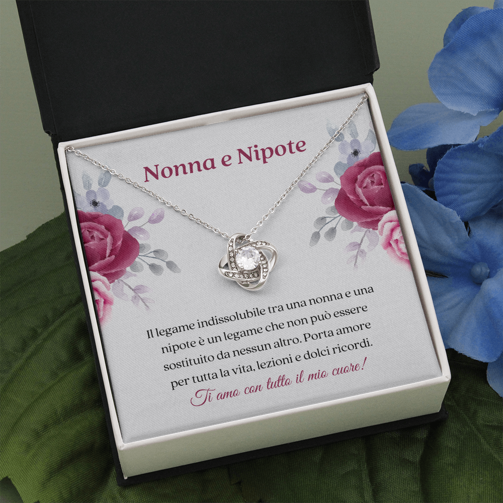 Nonna Nipote Collana Regalo Italian Grandmother Granddaughter Necklace