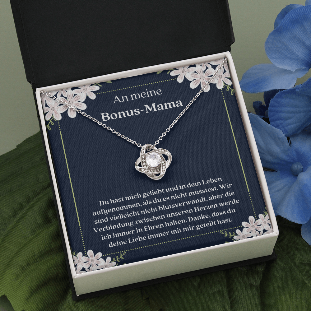 Bonus-Mama Halskette Geschenk German Bonus-Mom Necklace