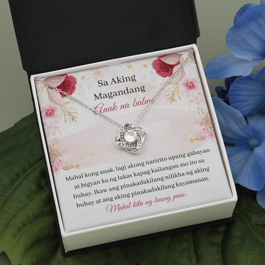 Anak na babae Kuwintas Regalo Filipino Daughter Necklace