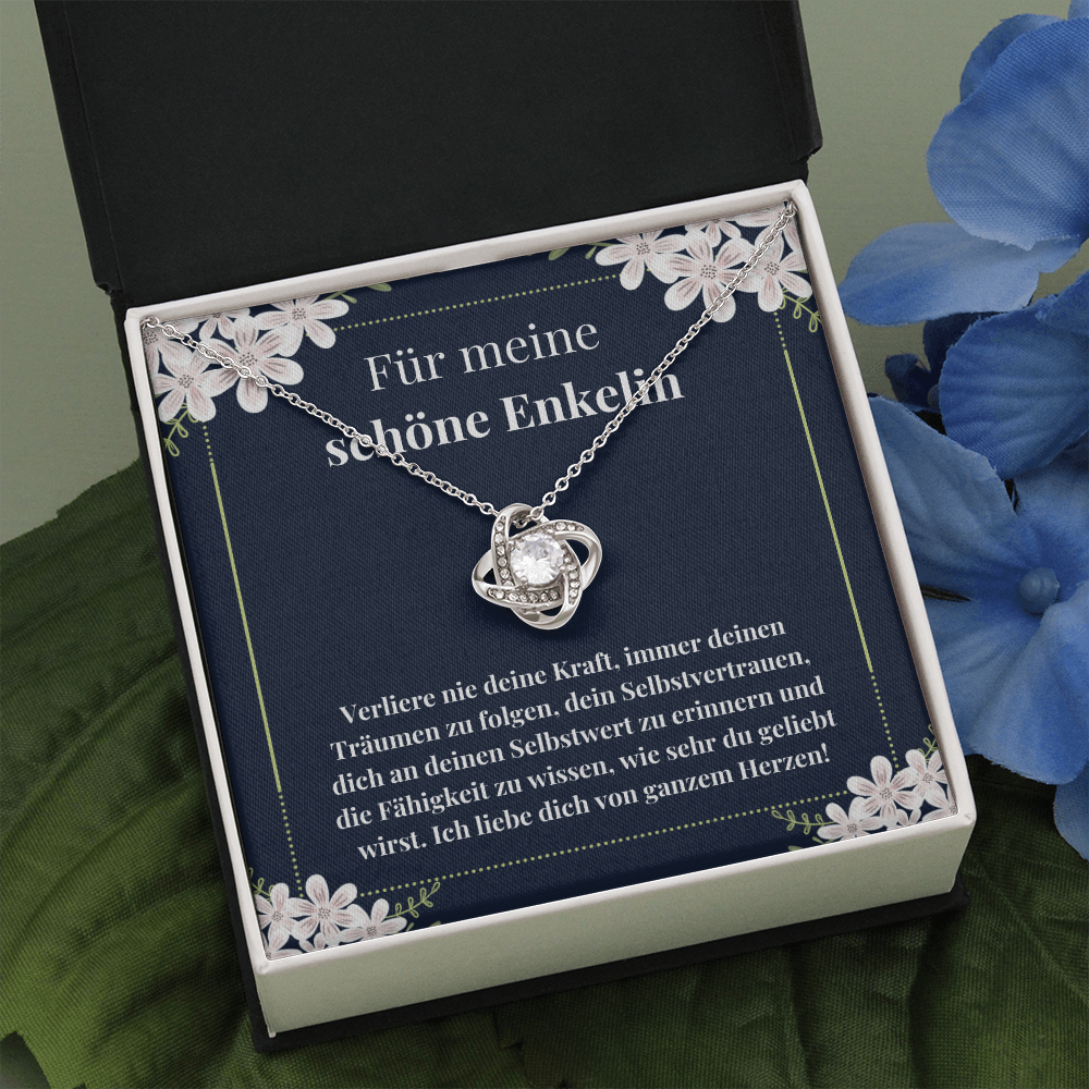 Enkelin Halskette Geschenk German Granddaughter Necklace Gift