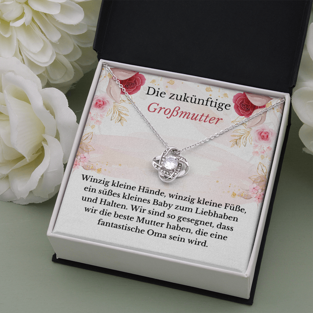 Die Zukünftige Großmutter Halskette German Future Grandma Necklace Card