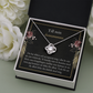 Bonusmamma Halsband Swedish Bonus Mother Necklace Card