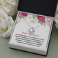 Mor Og Datter Halskæde Danish Mother Daughter Necklace Card