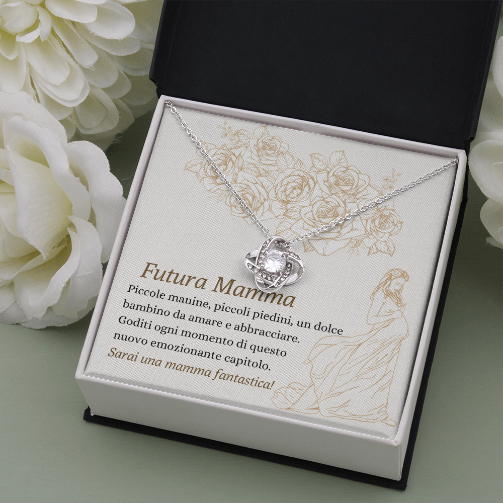 Futura Mamma Collana Regalo Italian Future Mother Mom To Be Necklace