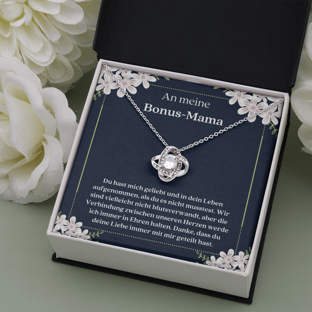 Bonus-Mama Halskette Geschenk German Bonus-Mom Necklace