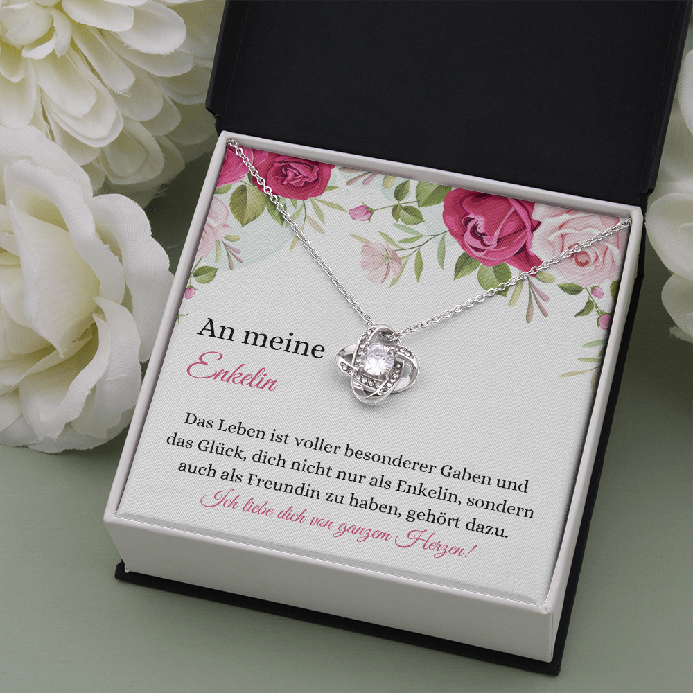 Enkelin Halskette Geschenk German Granddaughter Necklace Gift