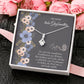 Großmutter schmuck, gift for grandma, German message card