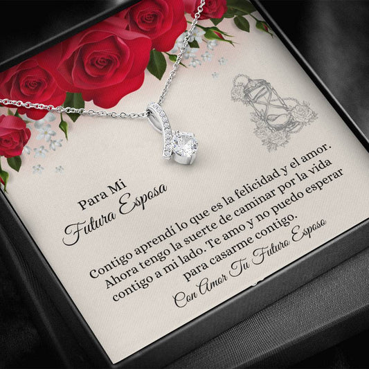 bonita novia boda regalo