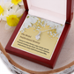 Najdroższej Siostry Naszyjnik Polish Sister Necklace Gift