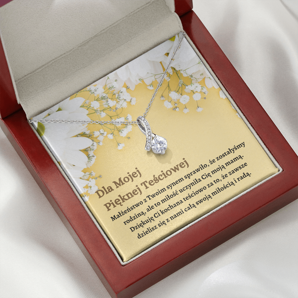 Pięknej Teściowej Naszyjnik Polish Mother-In-Law Necklace