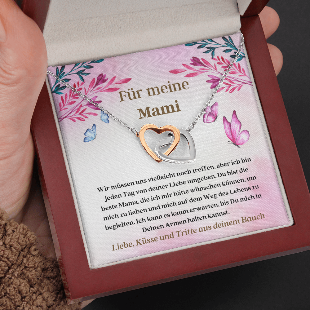Mami Halskette Geschenk German New Mom Pregnancy Necklace