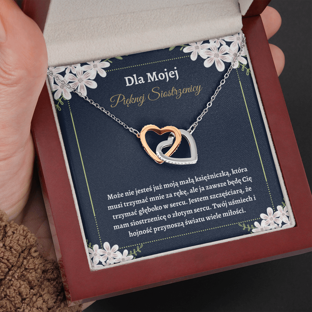 Pięknej Siostrzenicy Naszyjnik Polish Niece Necklace Card