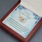 Schöne Nichte Geschenk German Niece Jewelry Card Necklace Gift