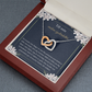 Vackra Systerdotter Halsband Swedish Niece Message Card Necklace