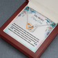 Pięknej Córki Naszyjnik Polish Daughter Necklace Card