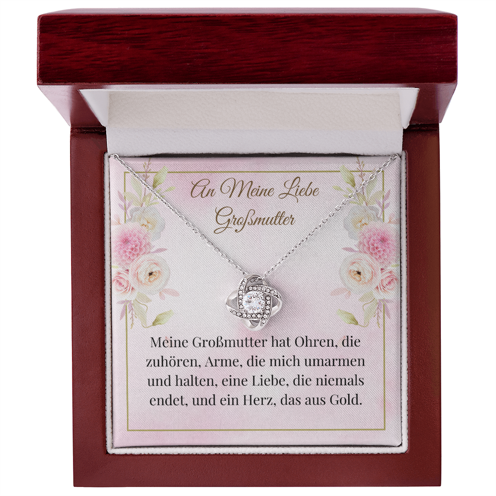 German Grandma Pendant Necklace Present
