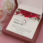 Tia Colar Portuguese Auntie Message Card Necklace
