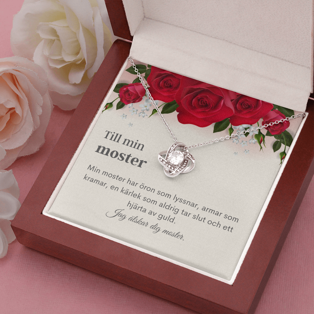 Vackra Moster Halsband Swedish Aunt Necklace Card