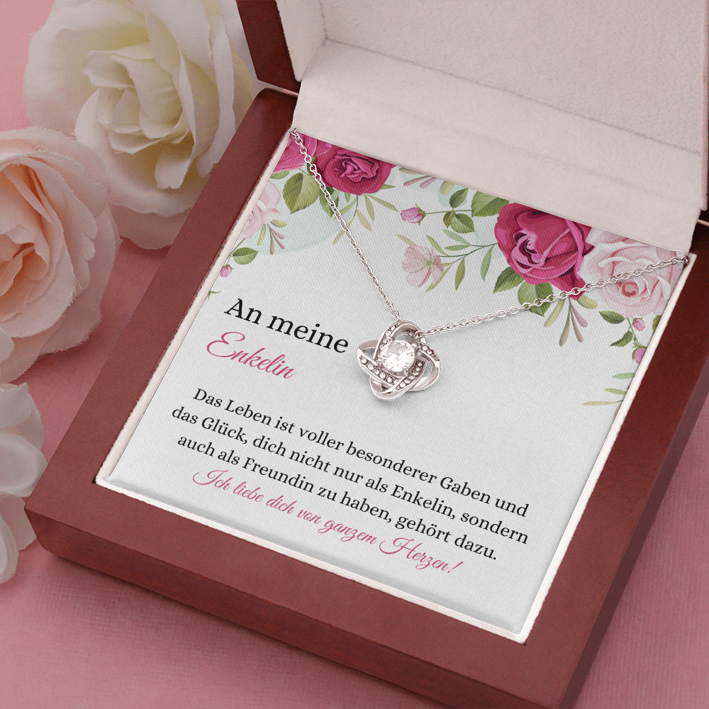 Enkelin Halskette Geschenk German Granddaughter Necklace Gift