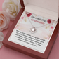 Die Zukünftige Großmutter Halskette German Future Grandma Necklace Card