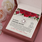 Zukünftige Ehefrau Halskette German Future Wife Message Card Necklace