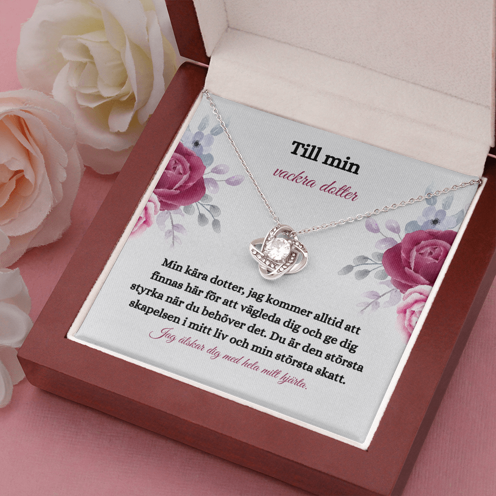 Vackra Dotter Halsband Swedish Daughter Necklace Card